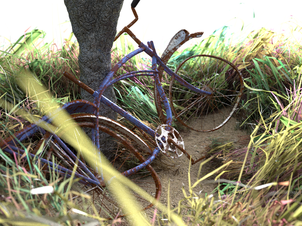 Bicicleta 1024×768 - Grass (1024x768), Png Download