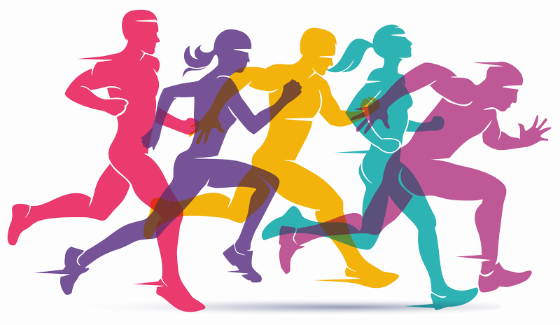 Runners Png - Vivekananda Peace Marathon Delhi (800x464), Png Download