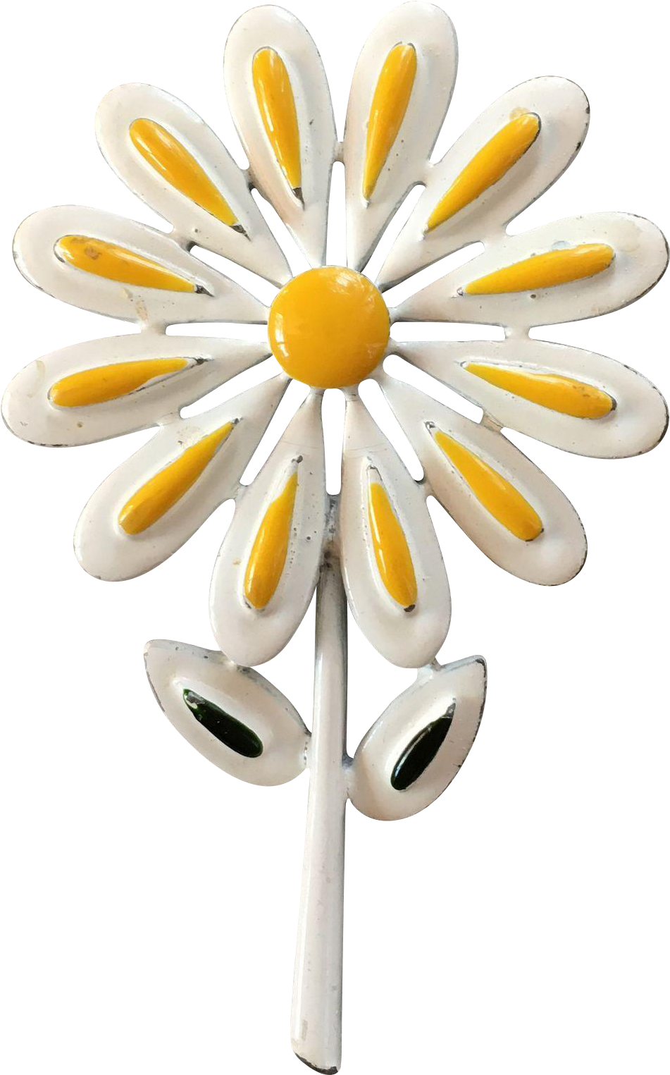 Coro White Daisy Brooch - Kenojuak Ashevak Paintings (1524x1524), Png Download