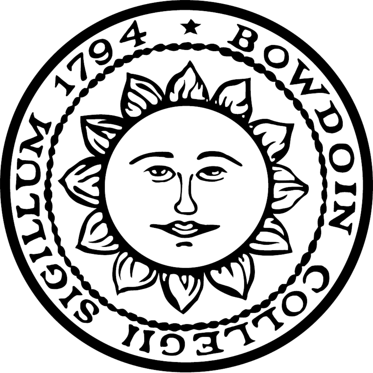 Bowdoin College - Bowdoin College Logo (1200x1200), Png Download
