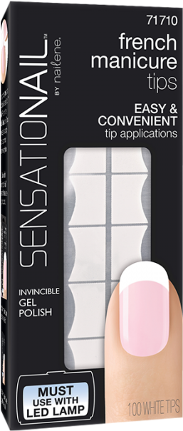 French Manicure Tips Refills - Nail Polish (700x700), Png Download