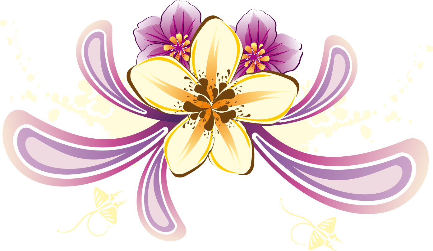My Blog - Background Flower Pictures Png (1393x809), Png Download
