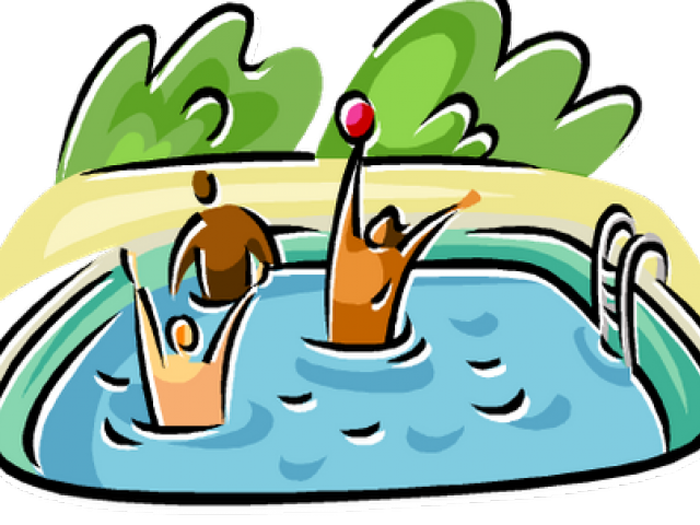 School Clipart Swimming Pool (640x480), Png Download