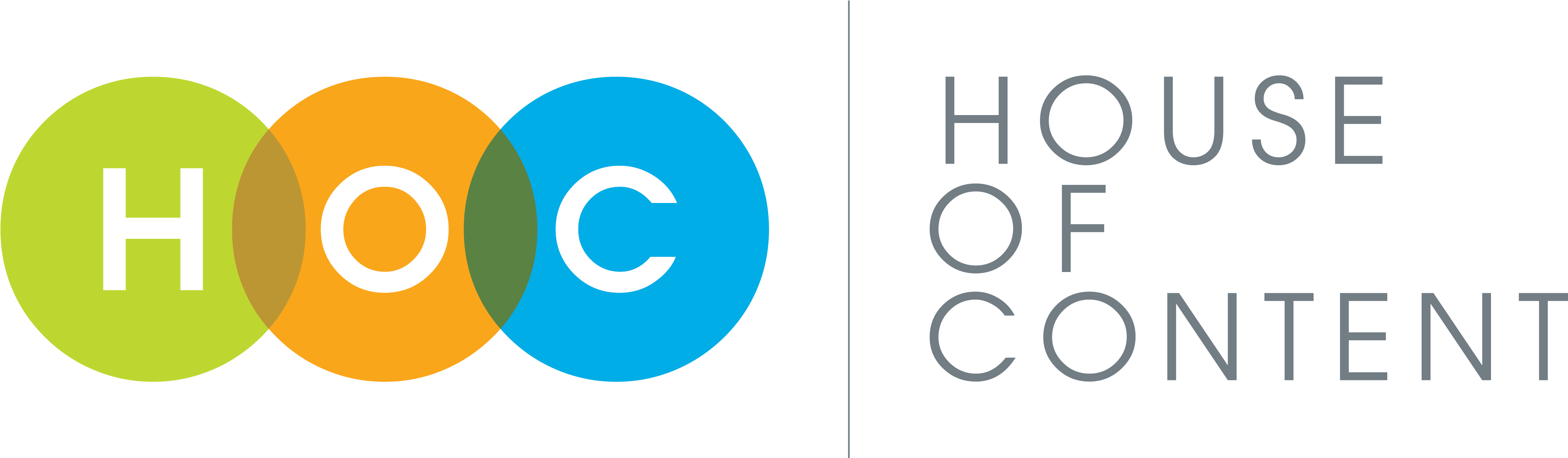 House Of Content - Circle (5083x2083), Png Download