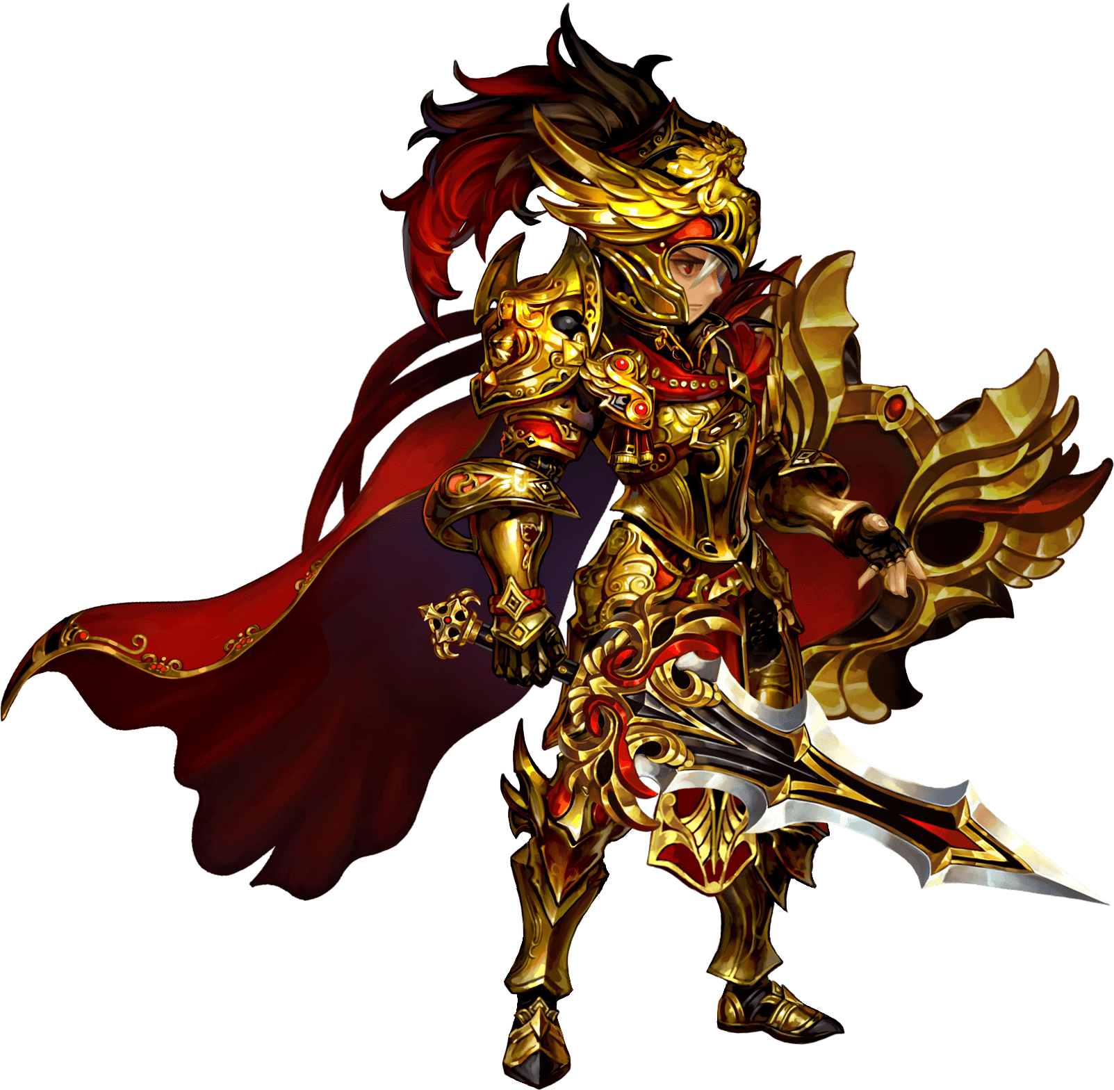 Awakened Buster God Warrior Dragon Blaze (1603x1568), Png Download