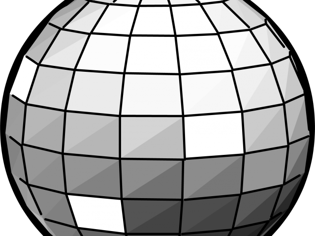 Dj Clipart Disco Lights - Disco Ball Clipart Transparent (640x480), Png Download
