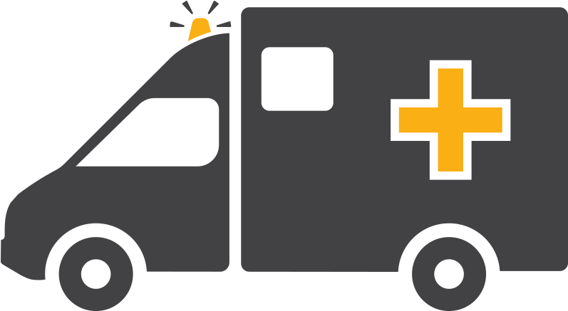 Type Iii Ambulances (876x438), Png Download