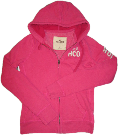 Juniors Girl Medium Hollister Hoodie Sweatshirt - Hoodie (480x640), Png Download