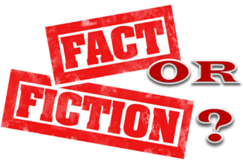 Eye Myths And Facts - Fact Or Fiction Transparent (900x542), Png Download