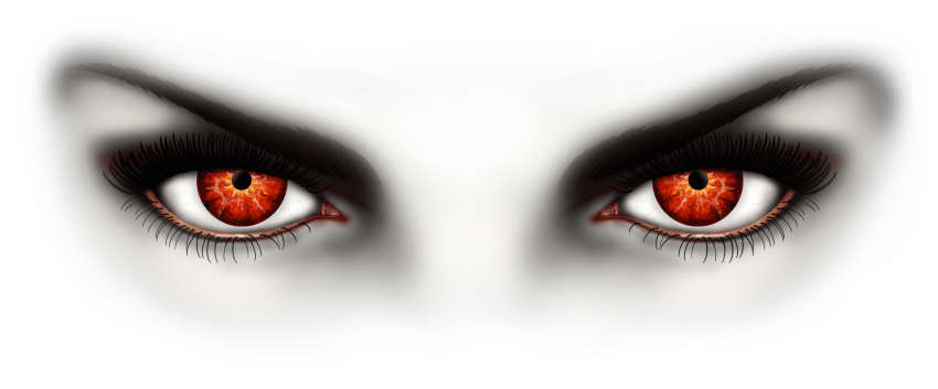 Free Png Download Bella Swan Red Eyes Png Images Background - Vampire Eyes Png (850x378), Png Download