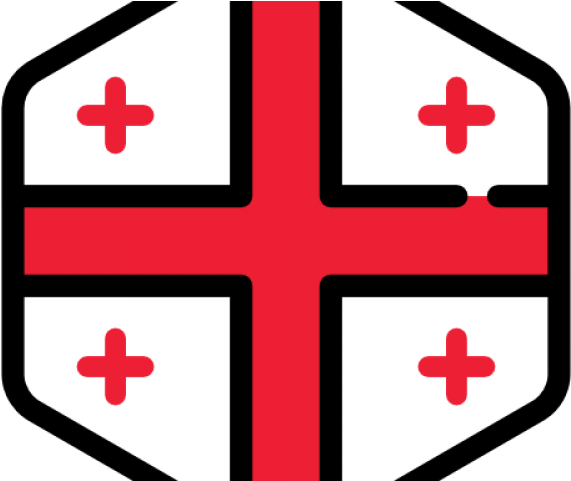 Georgia Flag Clipart Png - Scalable Vector Graphics (640x480), Png Download