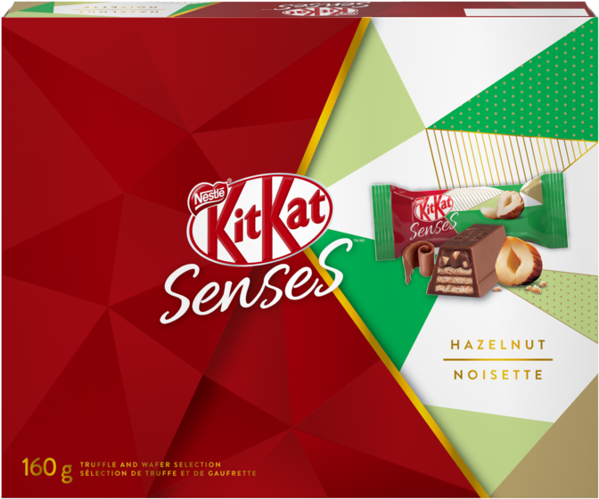 675 X 675 2 - Kit Kat Senses Hazelnut (675x675), Png Download