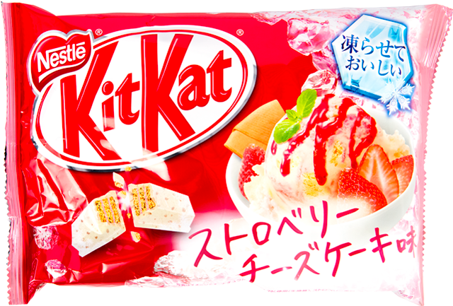 Kit Kat Strawb Cheesecake New - Kitkat Japan Strawberry Cheesecake (640x640), Png Download