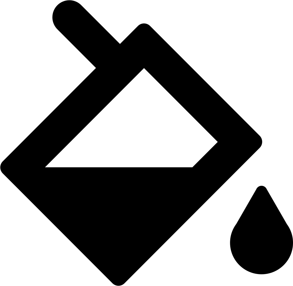 Fi Paint Bucket Svg Png Icon Free Download - Dye Icon (981x956), Png Download