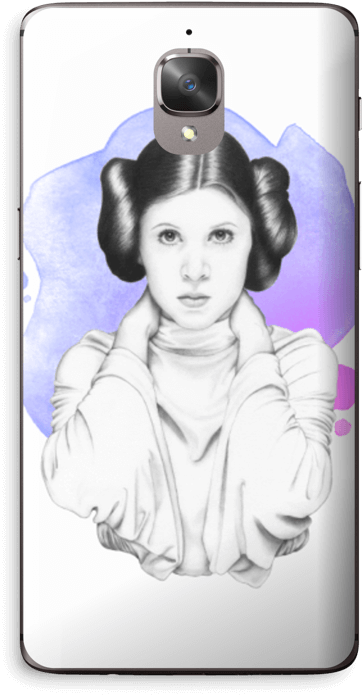 Leia - Iphone (412x800), Png Download