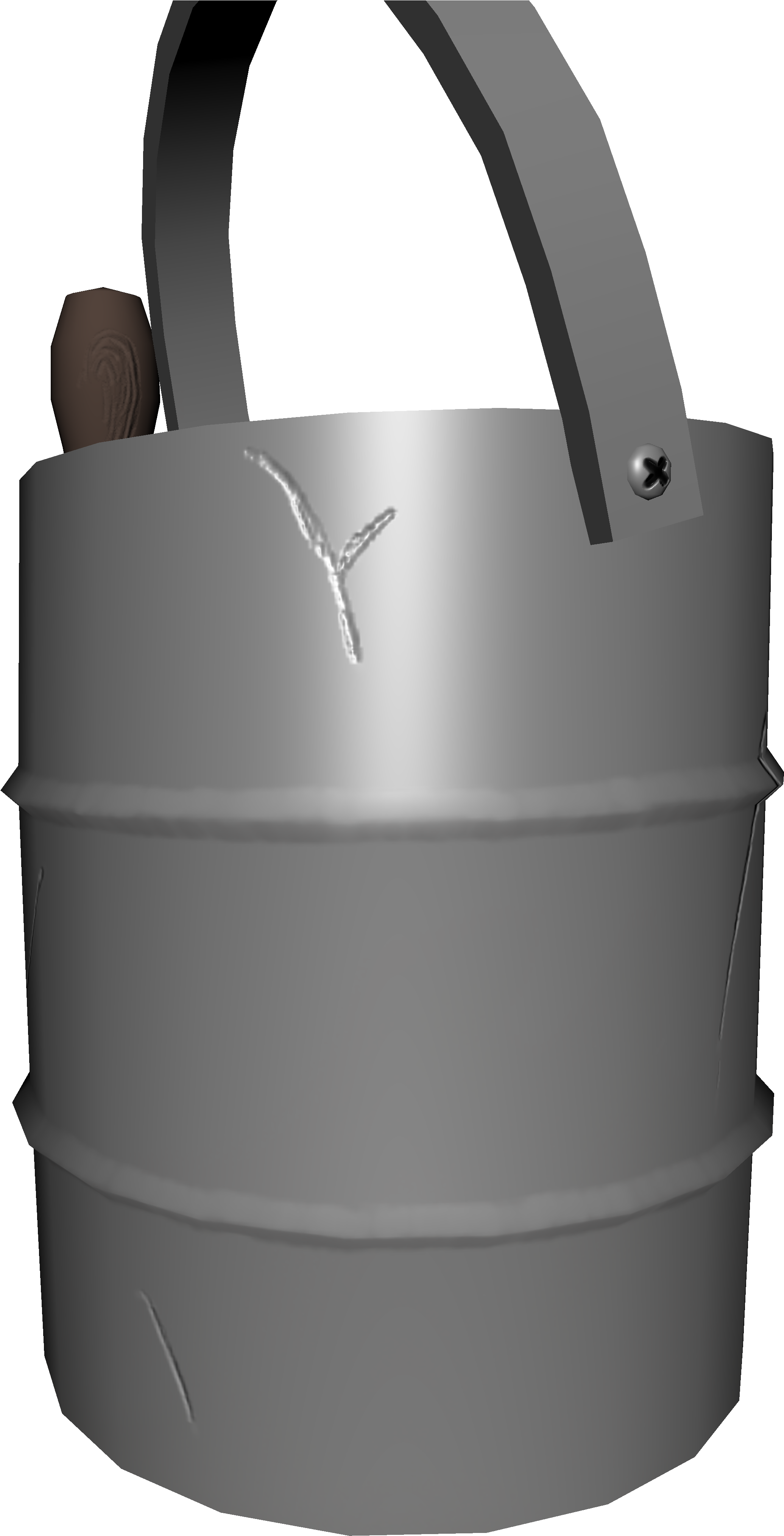 Bucket 1 Bucket 2 Bucket Bump Bucket Texture Paint - Handbag (4096x4096), Png Download