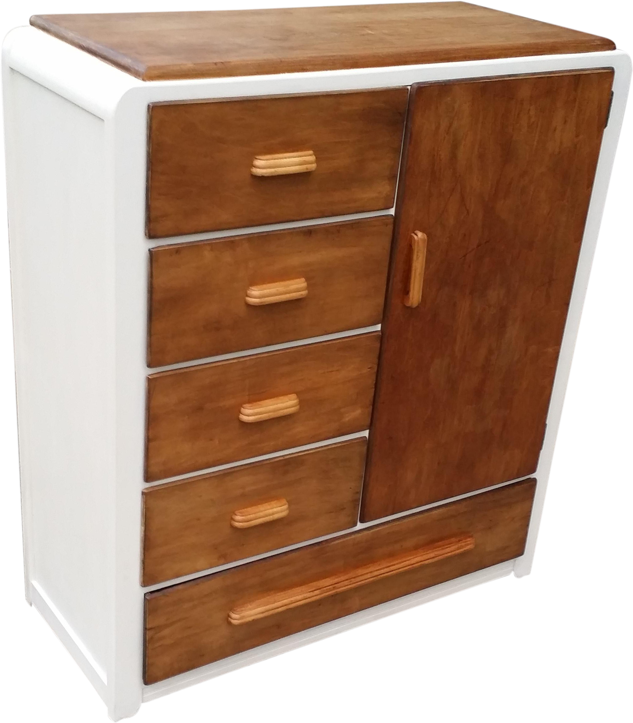 Mid Century Art Deco - Dresser (2243x2561), Png Download