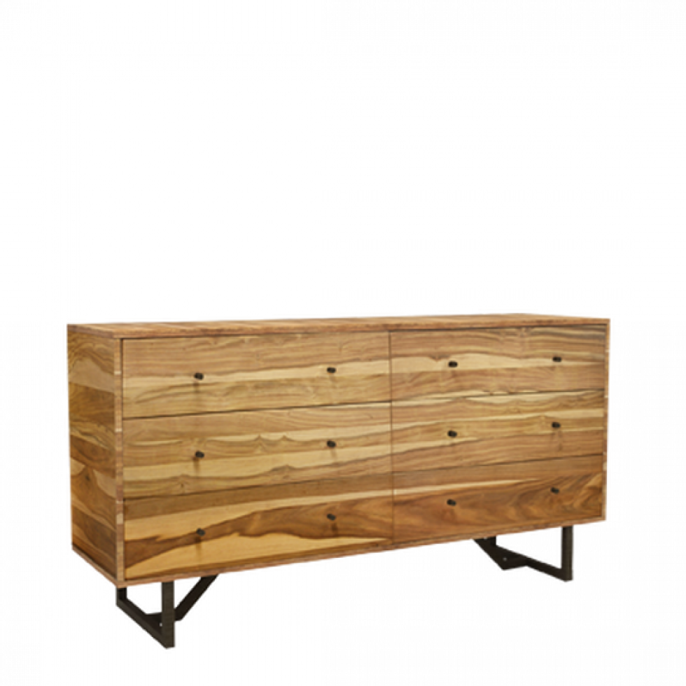 Allegra Dresser - Chest Of Drawers (980x980), Png Download
