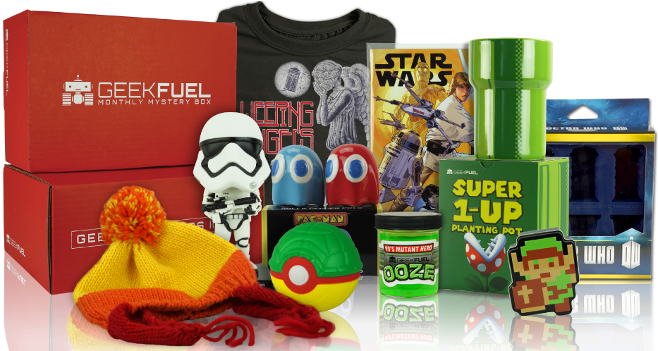 4 Reasons You Need Geek Fuel In Your Life - Geek Fuel What's In The Box (1048x500), Png Download