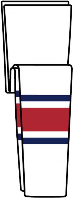 Knit Retro Nhl Pattern Socks - Ice Hockey (770x770), Png Download