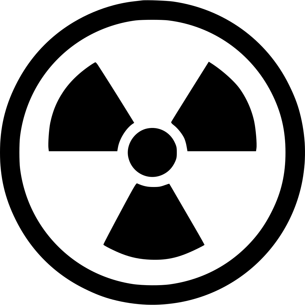 Png File - Radiation Symbol (980x982), Png Download