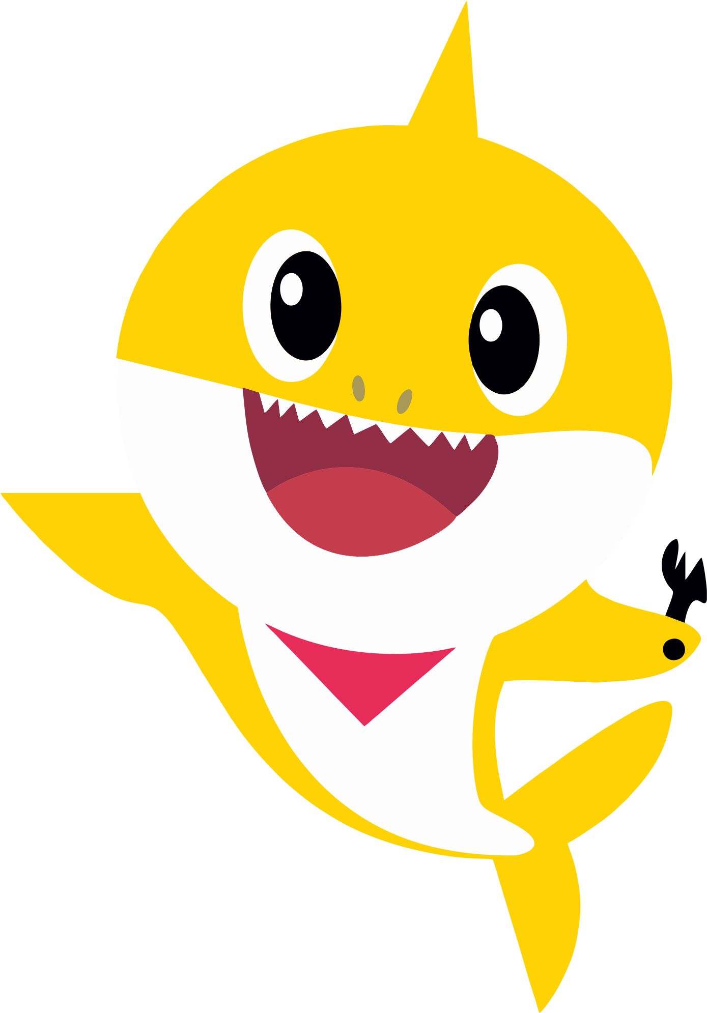 Baby Shark Png - Baby Shark Personajes (2000x2000), Png Download