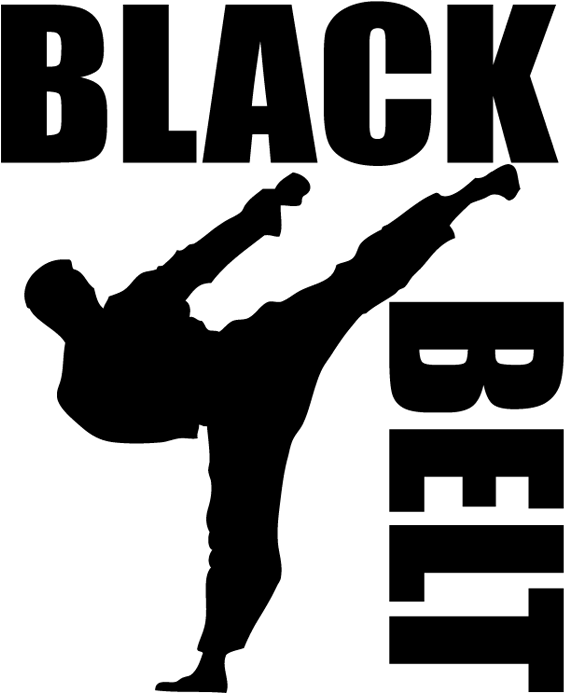 Krueger's Karate America Black Belt Program - Karate Black Belt Logo (720x720), Png Download