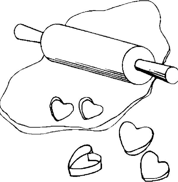 Dibujo De Masa Para Pintar (600x612), Png Download