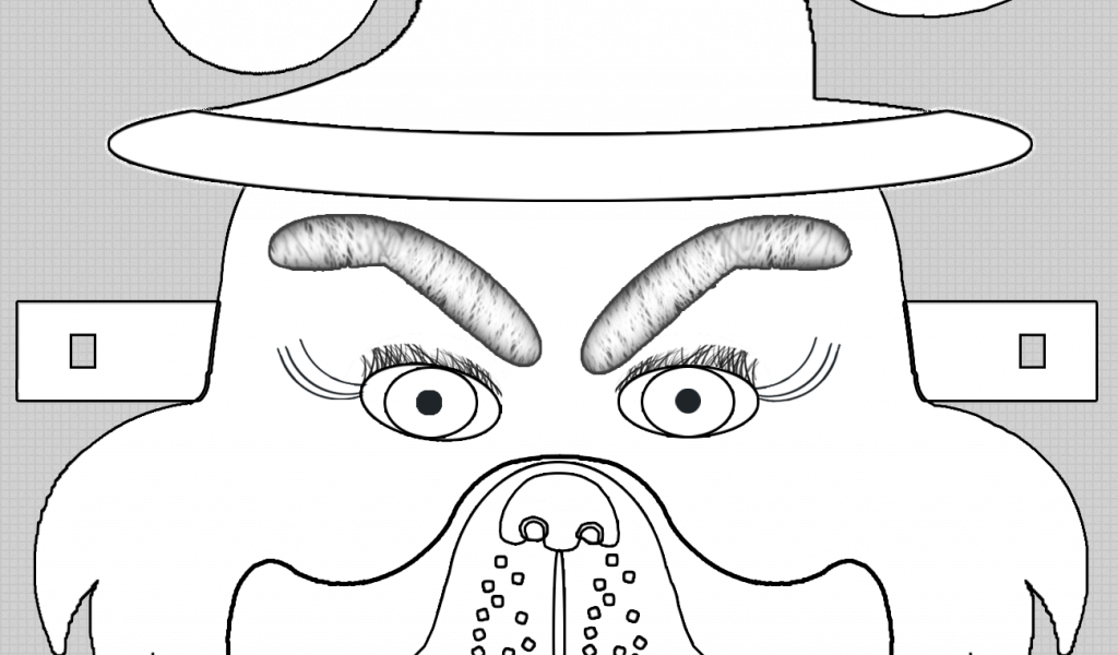 Download By Size - Mask (1024x600), Png Download