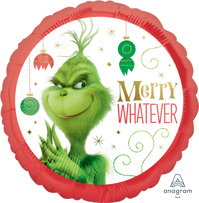 Price Discounts - Grinch Balloon (700x700), Png Download