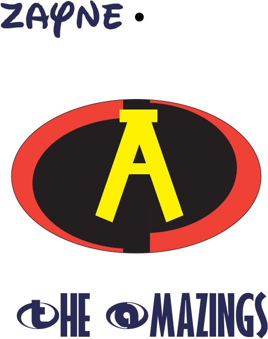 Movie Poster - Incredibles Font (538x681), Png Download