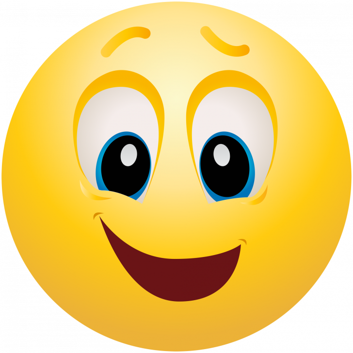 Happy Emoji Pic Download (728x728), Png Download