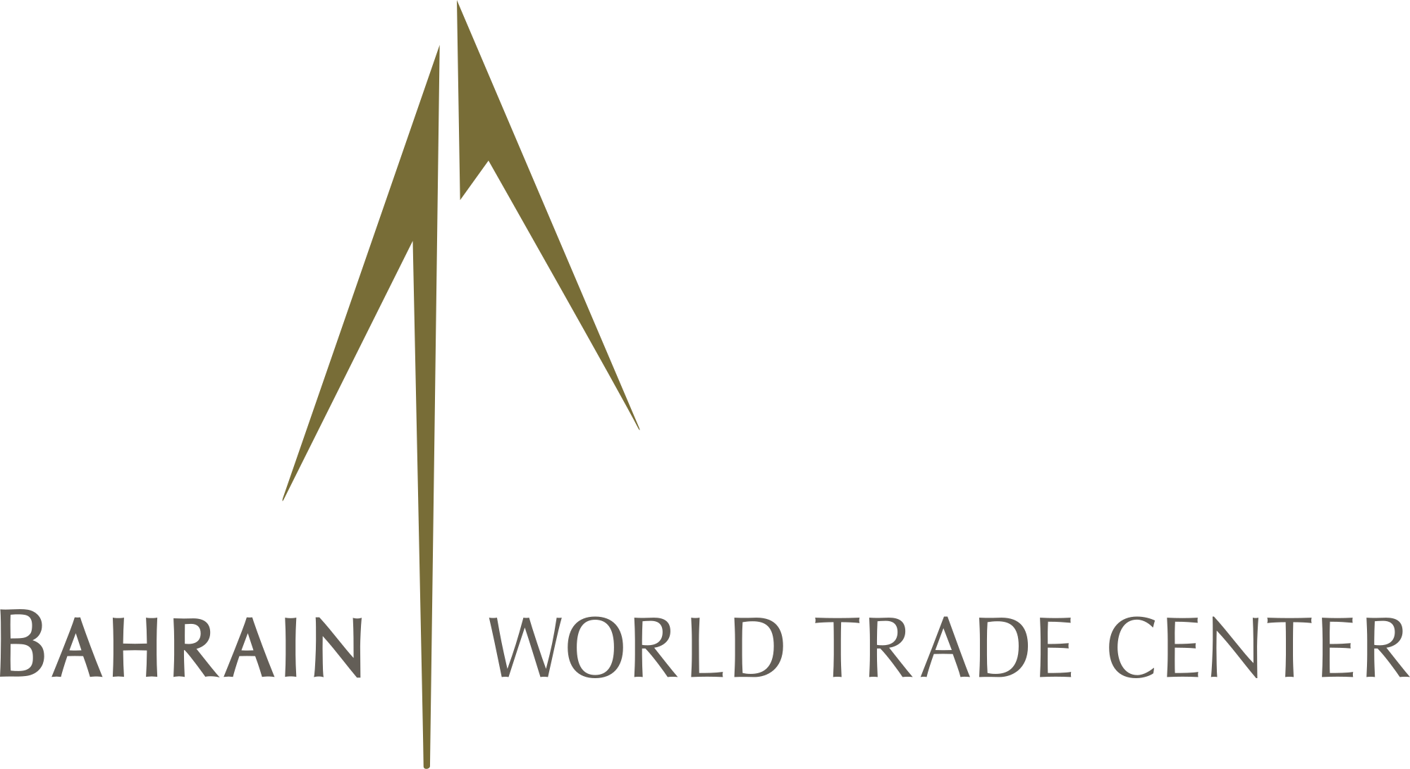 Bahrain World Trade Center - Bahrain World Trade Center Logo (2000x1092), Png Download