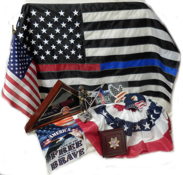 Military Ornaments American Flag Ornament In Colorado - Flag Of The United States (640x612), Png Download