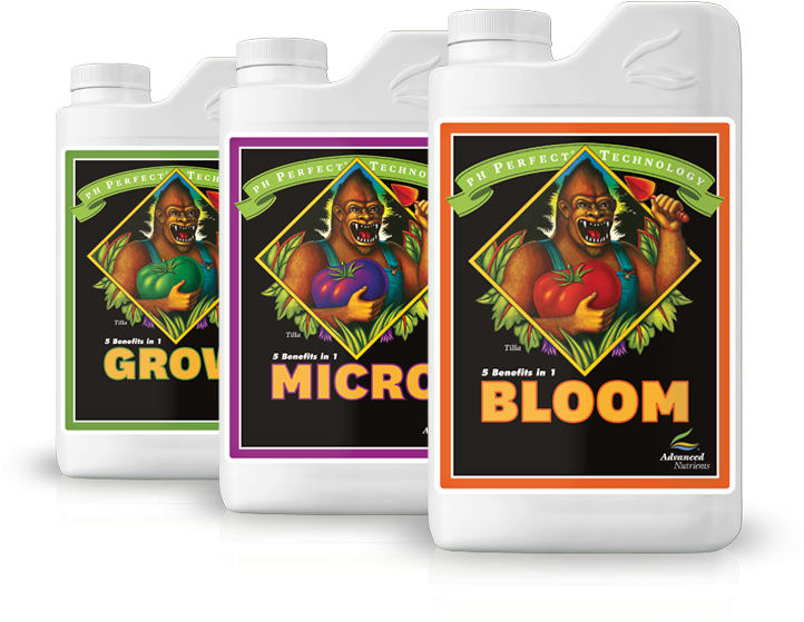 Ph Perfect<sup>®</sup> Grow Micro Bloom - Advanced Nutrients Ph Perfect (774x591), Png Download