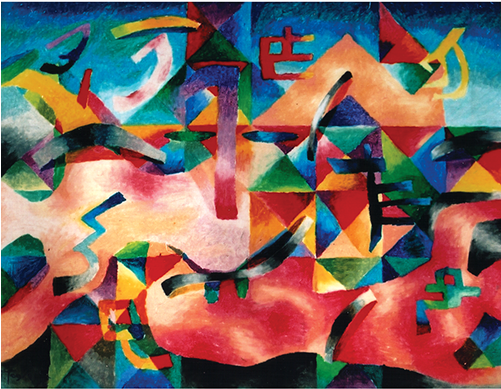 Baku, January 20, 1990 / 45 X 60 Cm / Paper, Oil Pastels - Modern Art (500x500), Png Download