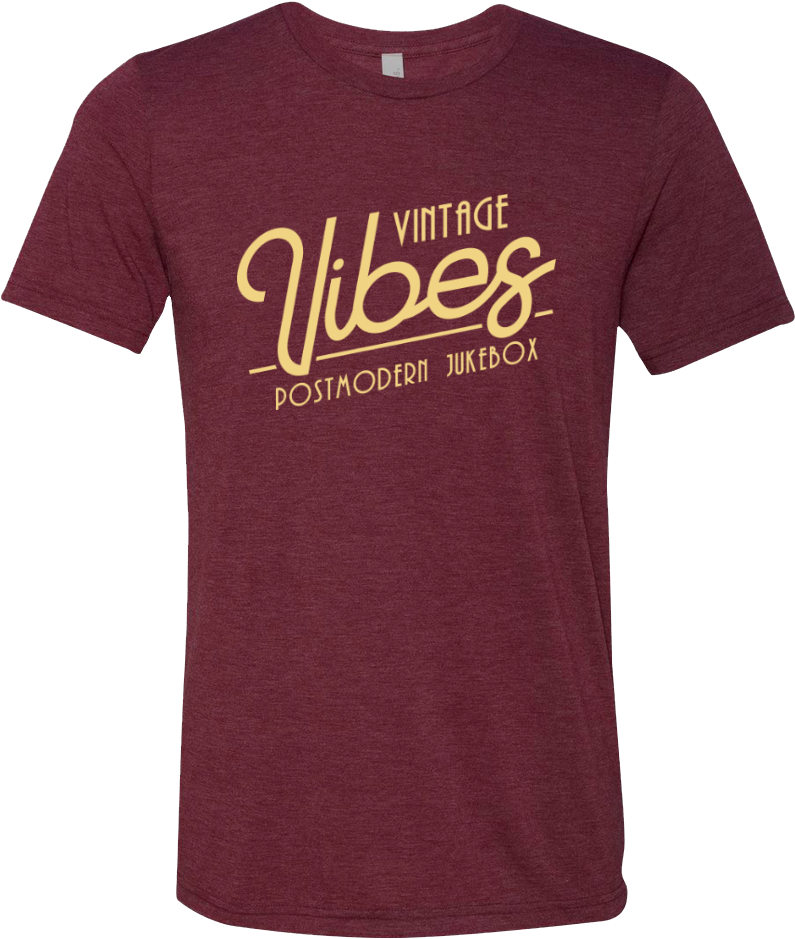 Vintage Vibes T-shirt - Shirt (1024x1024), Png Download
