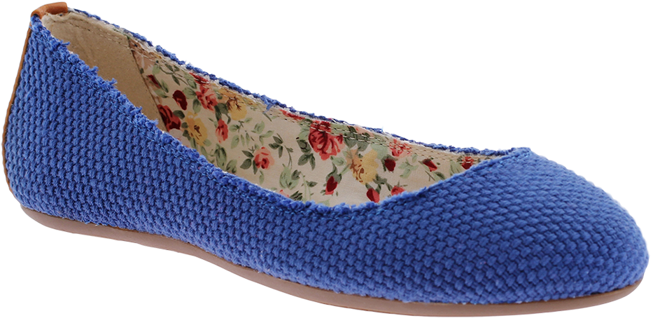 Rest In Blue Women's Ballet Flats - Dimmi Ladies Shoes Spring Restful In Multi 8 M (1024x1024), Png Download