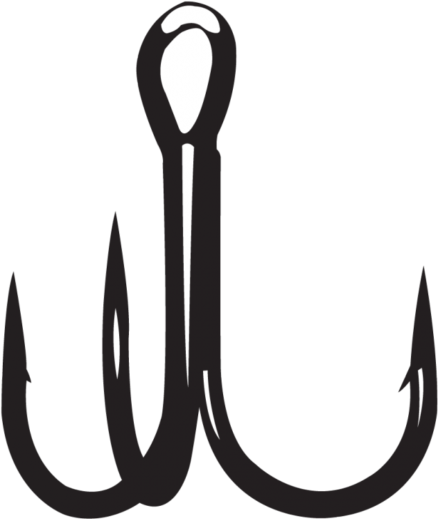 Gamakatsu Fishing Hooks Short - Treble Hook (800x800), Png Download