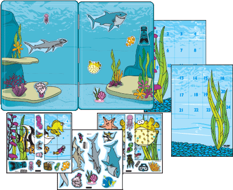 Magnetic Fun® Tin - Lee Publications Finding Nemo Magnetic Activity And (504x397), Png Download