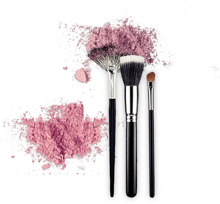 Makeup Png Images Image Black And White Stock - Cosmetics (753x698), Png Download