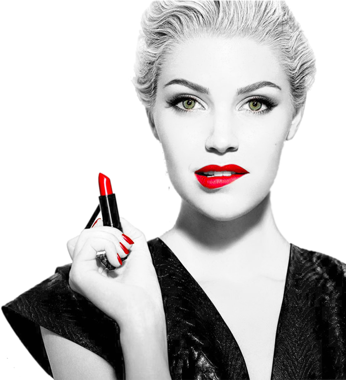 Make Up Woman Png (1100x750), Png Download