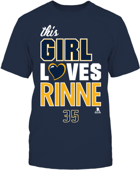 This Girl Loves Rinne Pekka Rinne Shirt - Girl Loves Rinne Guys Tshirt For Men (600x600), Png Download
