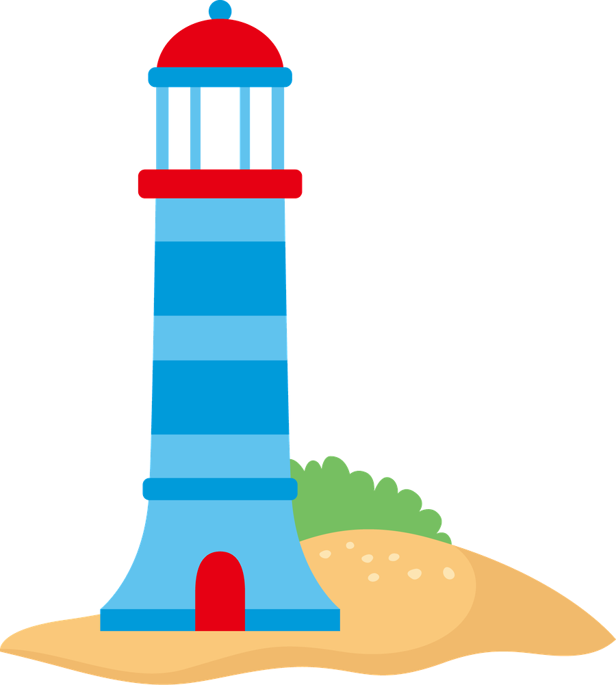 Lighthouse Clipart - Ursinho Marinheiro Farol Png (900x1001), Png Download