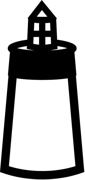 Lighthouse 1 Png Clip Arts (283x600), Png Download