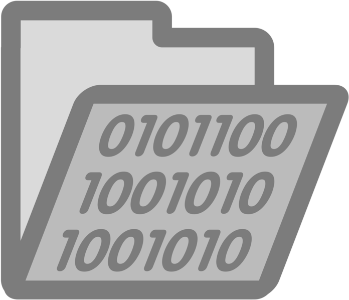Binary Number Binary File Directory Computer Icons - Binary Icon (750x750), Png Download