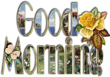 Good Morning Letter Png (470x376), Png Download