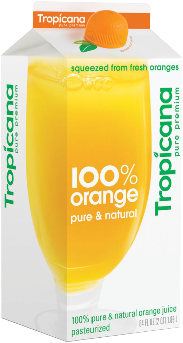 1 Splash Orange Juice - Tropicana Old Logo (700x700), Png Download