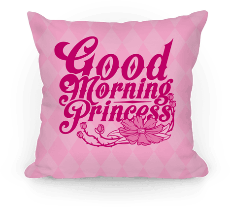 Good Morning Throw Lookhuman - Good Morning Image Princess (484x484), Png Download