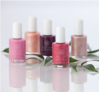 Waterbased Nail Polish - Honeybee Gardens - Watercolors Nail Enamel Risque - (500x300), Png Download